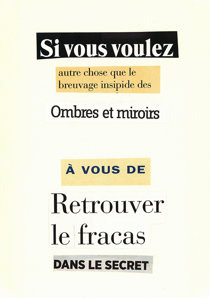 Exposition Livres manuscrits et collages de Cédric Demangeot