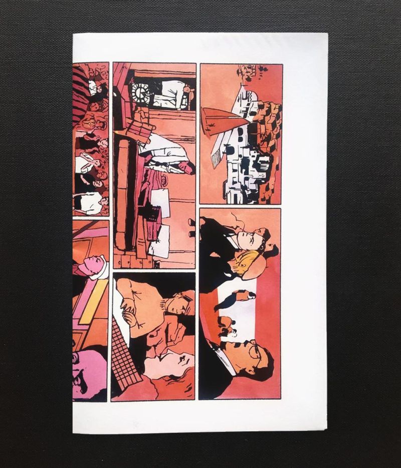 Francesc Ruiz, Fahrenheit 451’s Comic, couverture - Lauréat ex-aequo Prix Bob Calle 2017