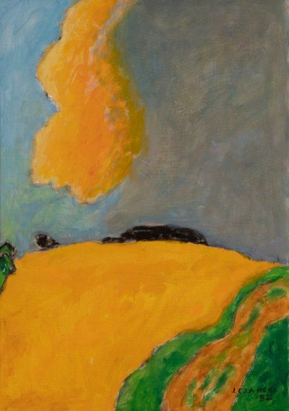 Nuage jaune, 1982 © Succession Józef Czapski