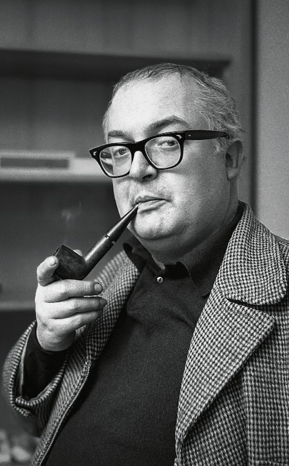 Friedrich Dürrenmatt, Neuchâtel, février 1962© Archives Yves Debraine, 2025
