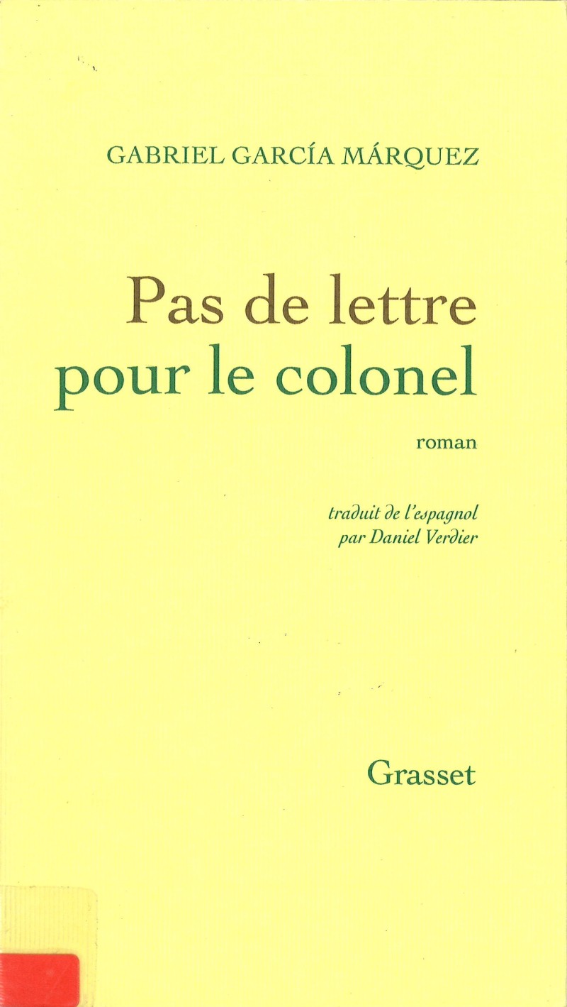 Pas de lettre pour le colonel